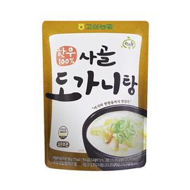 [Gosam Nonghyup] Good guys Gosam Nonghyup Hanwoo 100% thick bone soup 3 pack + crucible soup 2 pack_100% Korean beef, complementary food, Korean beef tendon_ Made in Korea